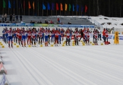 XVII Всероссийские соревнования по биатлону на призы губернатора Тюменской области. Женский марафон